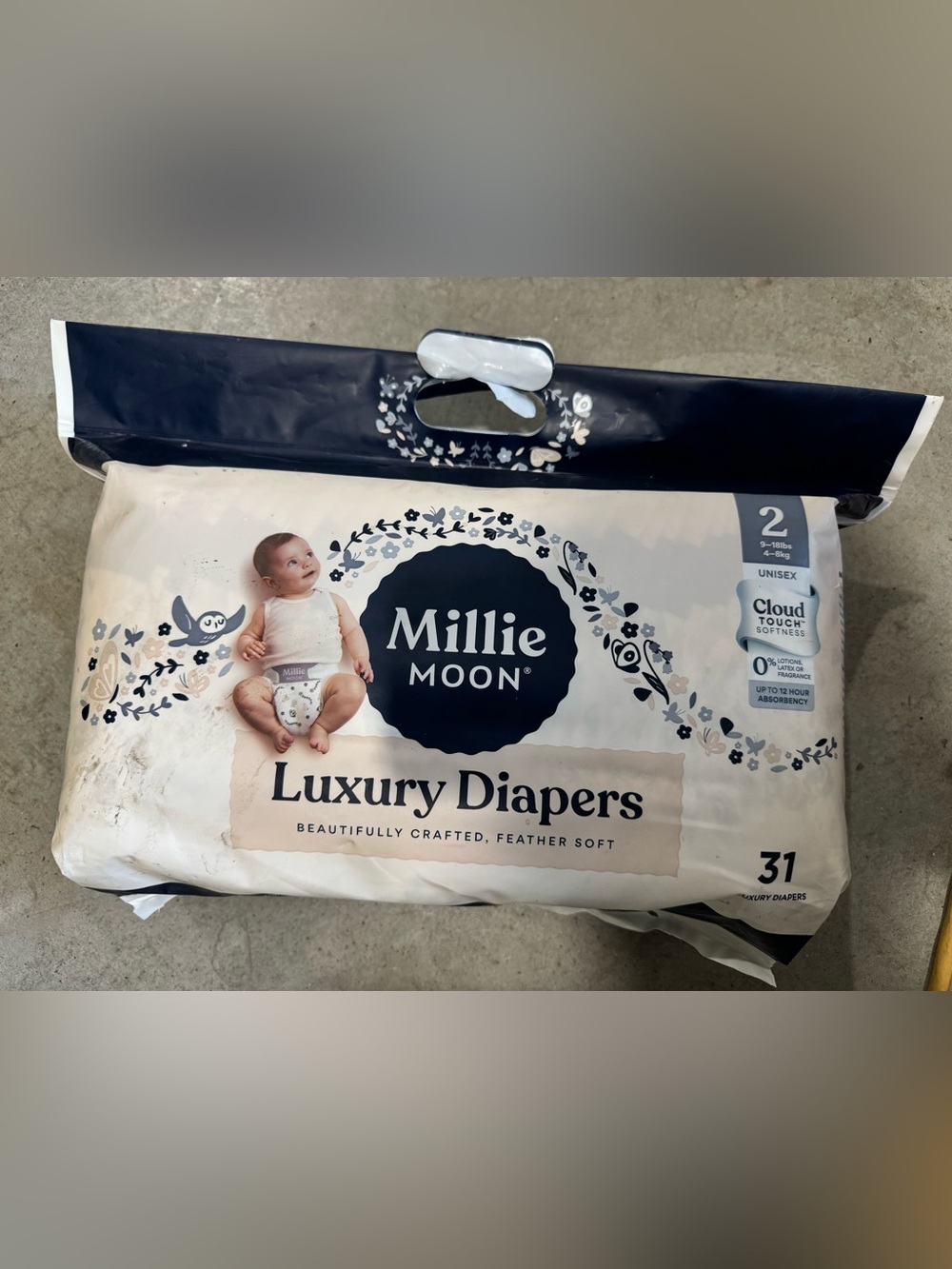 Millie Moon Luxury Diapers Size 2